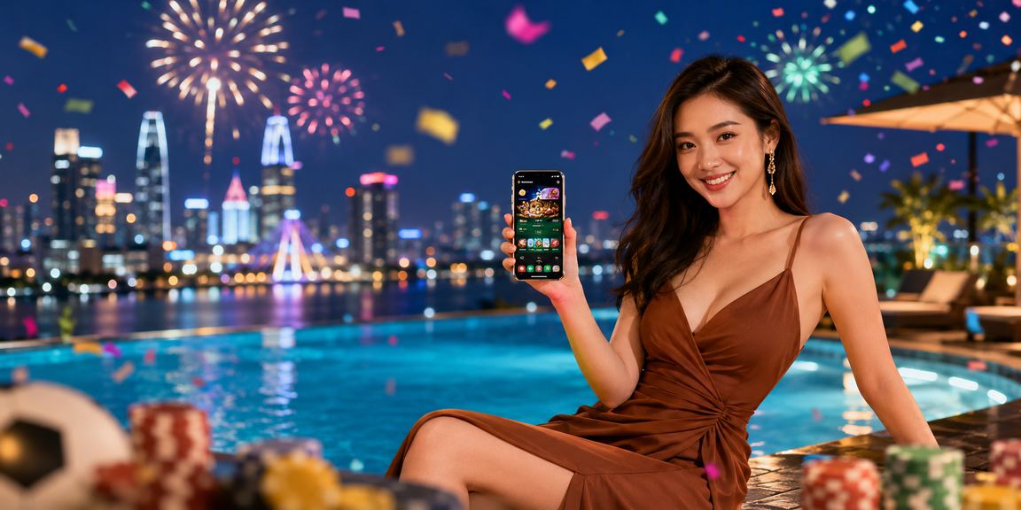 Người dùng Sài Gòn sử dụng ứng dụng casino u12 tại quán cà phê buổi sáng với điện thoại Android