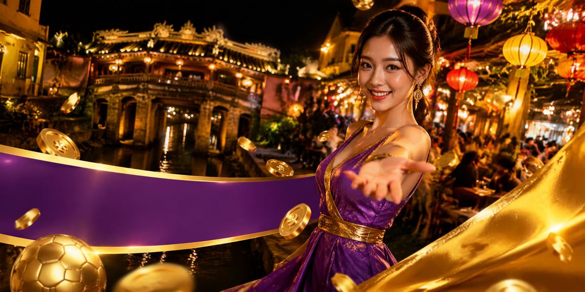 Người chơi vui vẻ và thư giãn tại chợ đêm Hội An trong bầu không khí giải trí lành mạnh