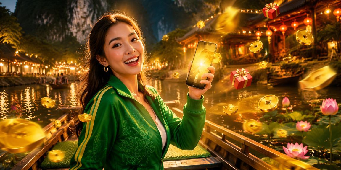 Người dùng nhận hoàn tiền tại chợ đêm Ninh Bình trong bầu không khí sôi động và an toàn